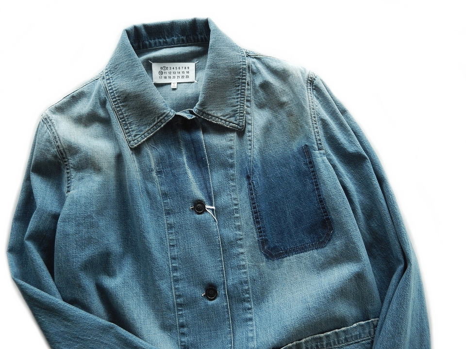 Maison Margiela ヴィンテージストライプカバーオール MaisonMargiela【メゾンマルジェラ】正規取り扱い店、通販可能 ON LINE
